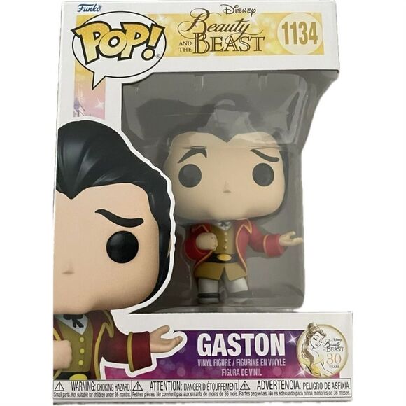 Funko Pop! Vinyl Figure - Gaston
- Beauty and the Beast #1134
New Disney - Picture 1 of 4
